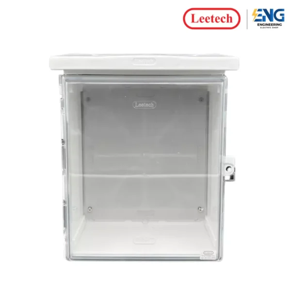 LEETECH ตู้กันน้ำ ฝาใส ขนาด 10x12 นิ้ว รุ่น CT1012